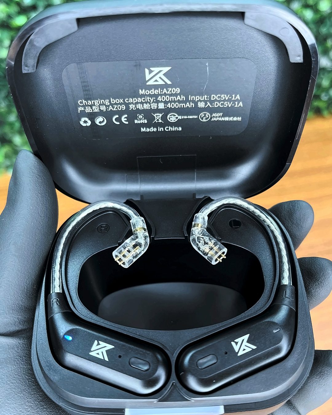 Adaptador Bluetooth KZ AZ09 para Fone com Fio — foto 2