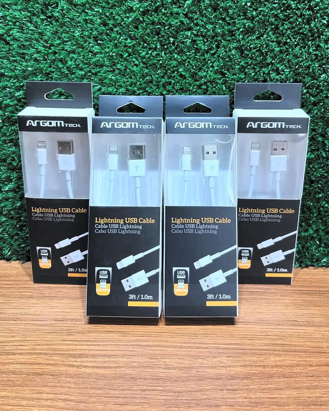 Cabo Lightning USB-A Argom Tech 1m para iPhone — foto 5