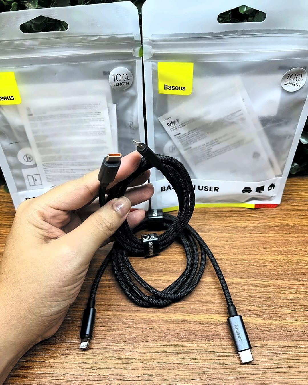 Cabo Baseus USB-C para Lightning iPhone — foto 2