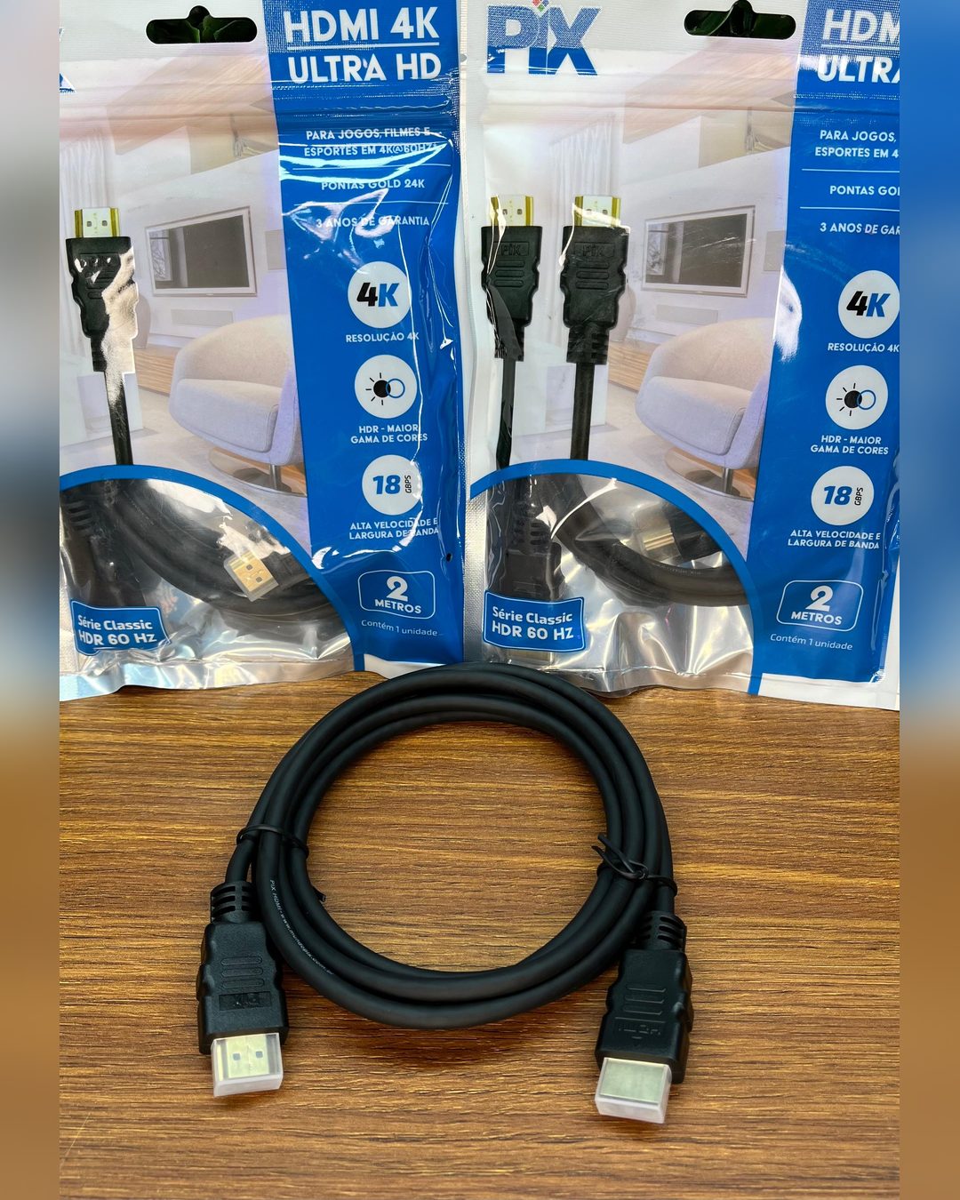 Cabo HDMI 2.0 4K — foto 1