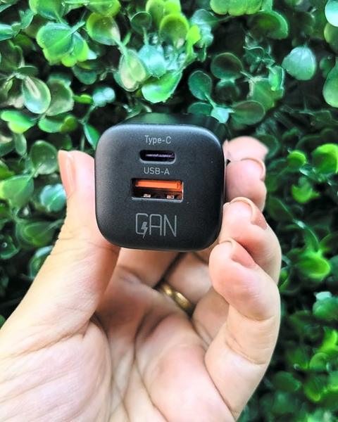 Carregador Essager 20W USB-A + USB-C