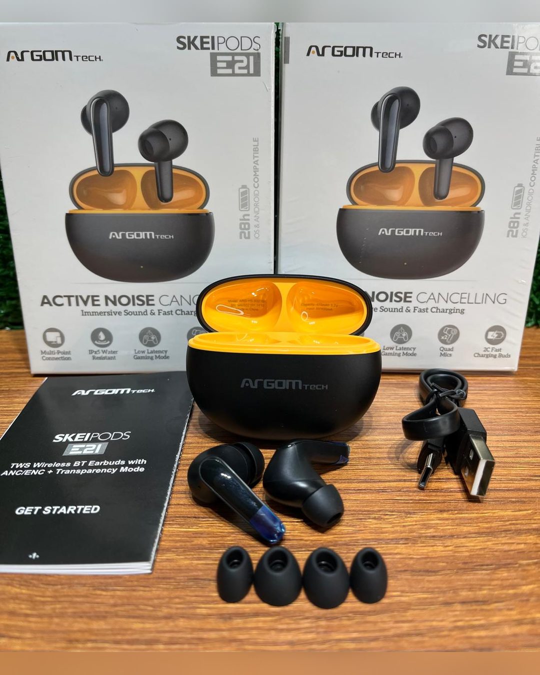 Fone de Ouvido Bluetooth Argom Skeipods E21 — foto 1
