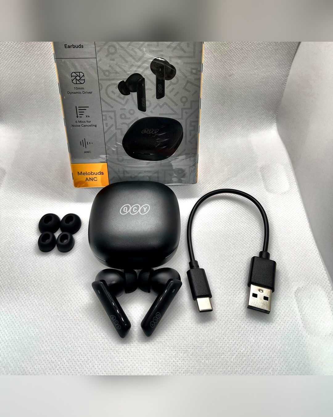 Fone de Ouvido Bluetooth QCY MeloBuds ANC HT05 — foto 4