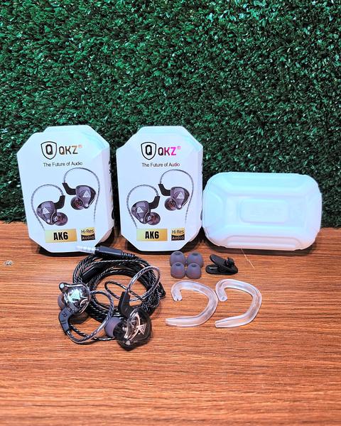 Fone de Ouvido com Fio QKZ AK6 Ultra com Case