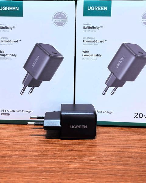 Carregador Fonte Ugreen USB-C GaN 20W