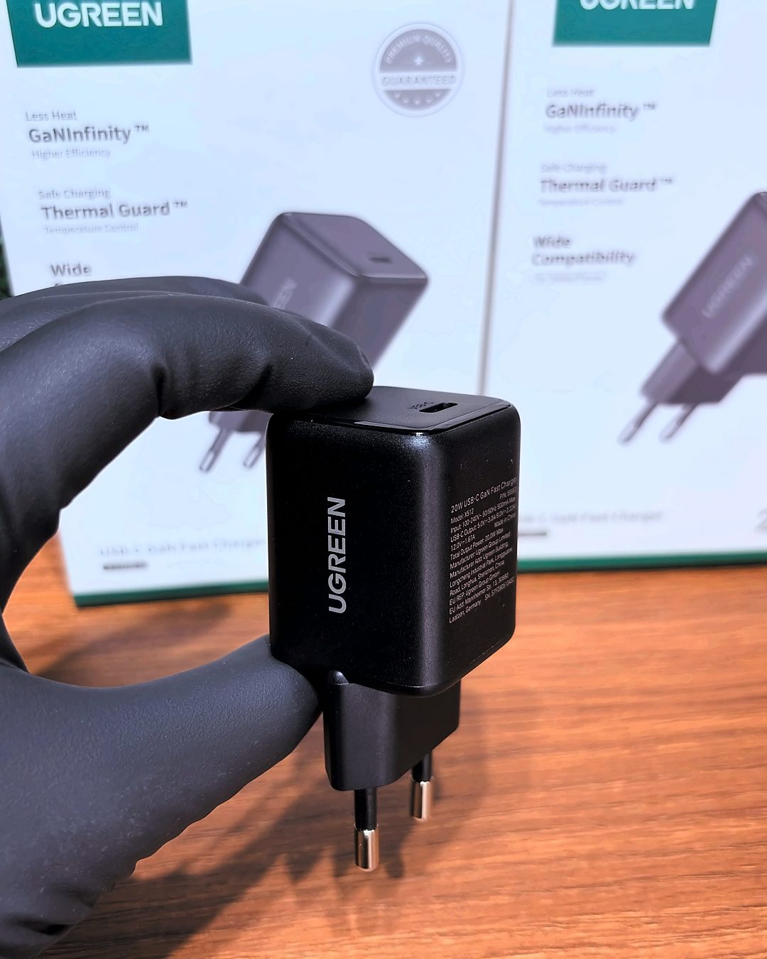 Carregador Fonte Ugreen USB-C GaN 20W — foto 4