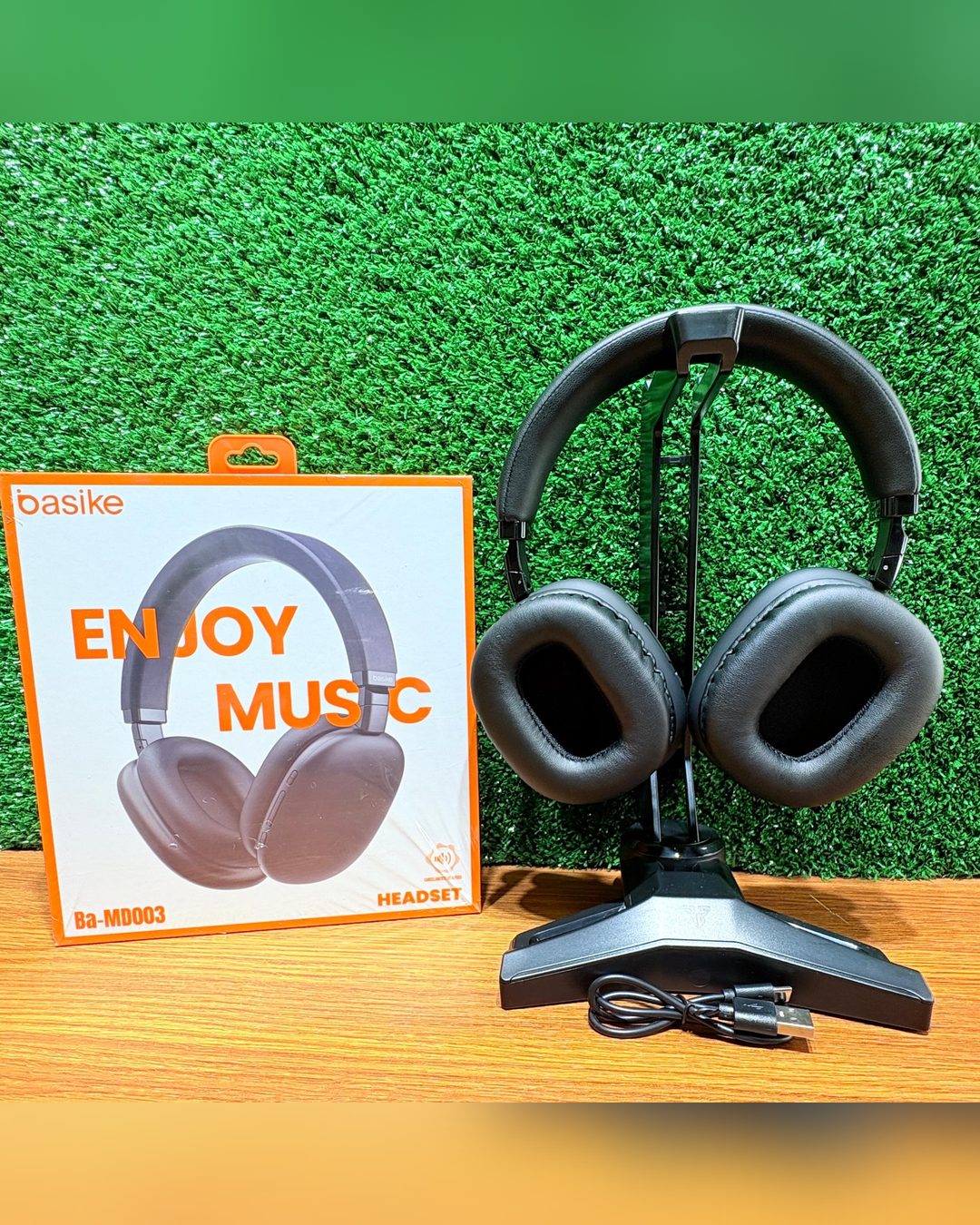 Headphone Bluetooth Basike FON003 ANC — foto 1
